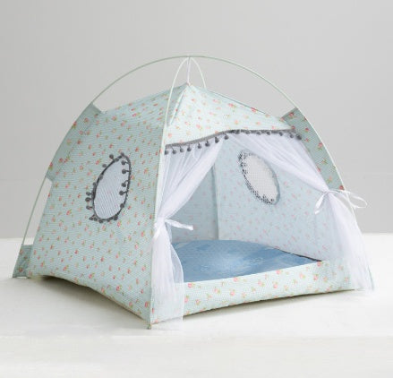 Whimsical Cat Tent Villa