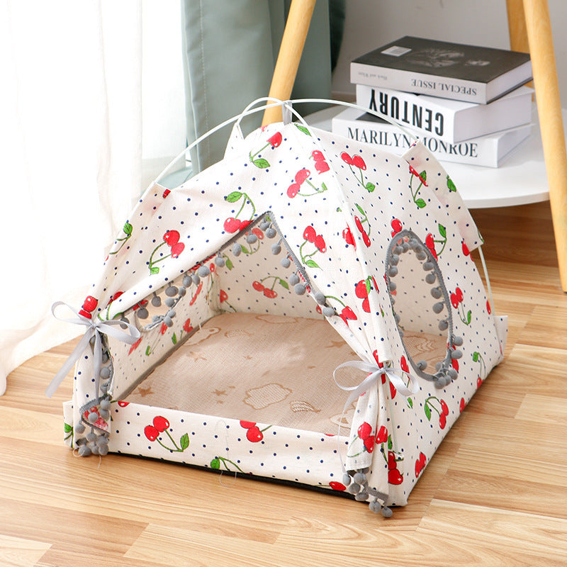 Whimsical Cat Tent Villa