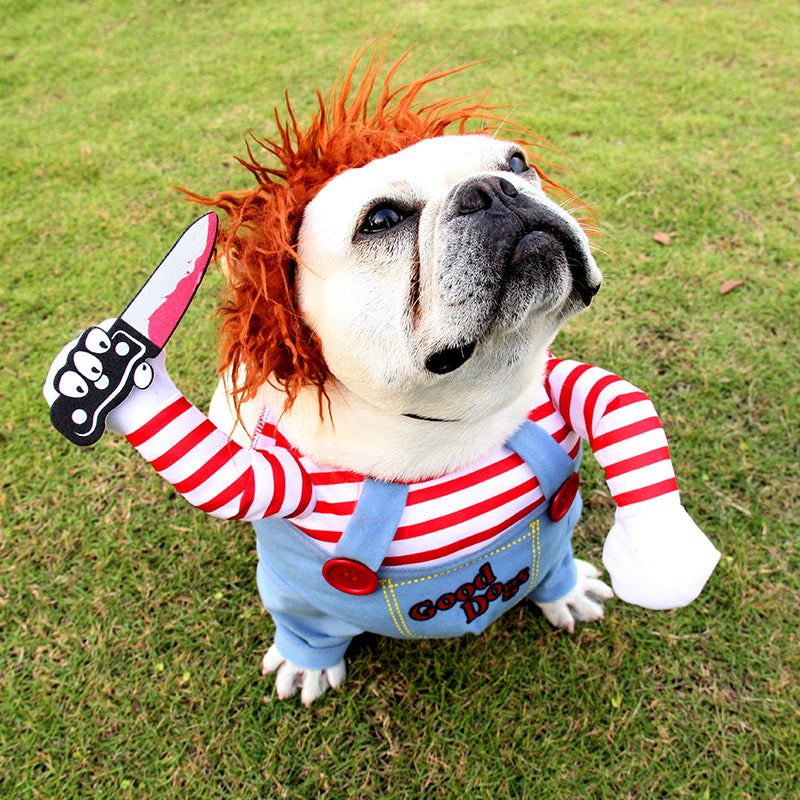 Costume d'Halloween pour animal de compagnie – Tenue de cosplay 