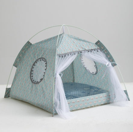 Whimsical Cat Tent Villa